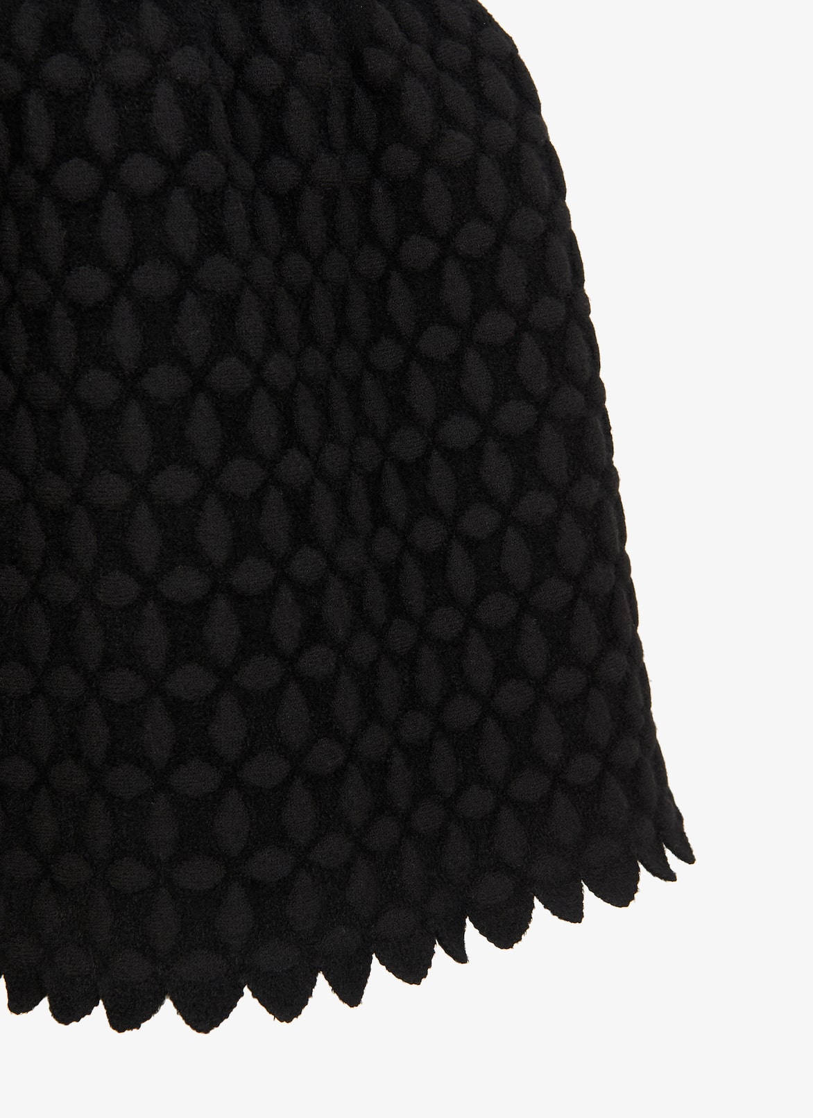 Scalloped Dress ALAÏA BLACK SCALLOPED DRESS